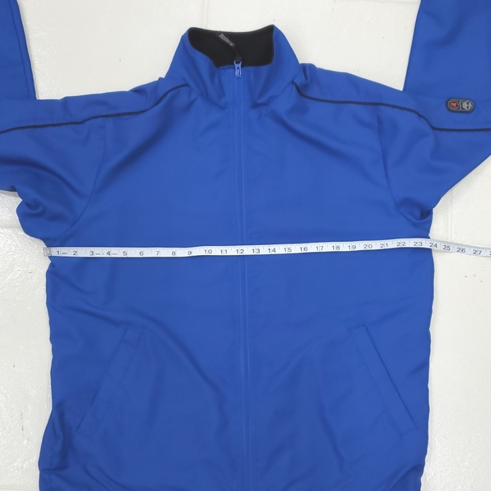 Timberland Mountain Athletics jacket men's medium blue mesh lined FLAWS - Picture 9 of 16